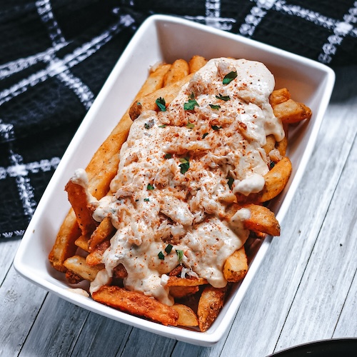 Crabby Fries – Catering Jimmys Famous Seafood